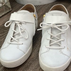 Giuseppe Zanotti White Low Top Sneaker